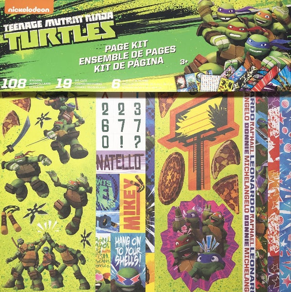 EK Success-Teenage Mutant Ninja Turtles 12 x 12 Page Kit