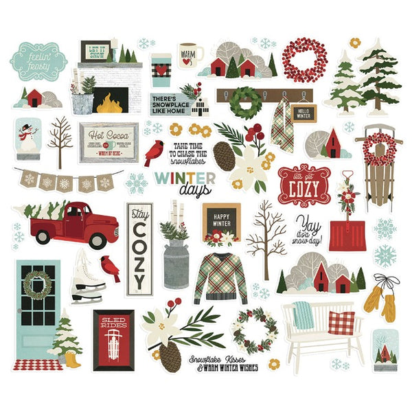 Winter Farmhouse Bits & Pieces from Simple Stories