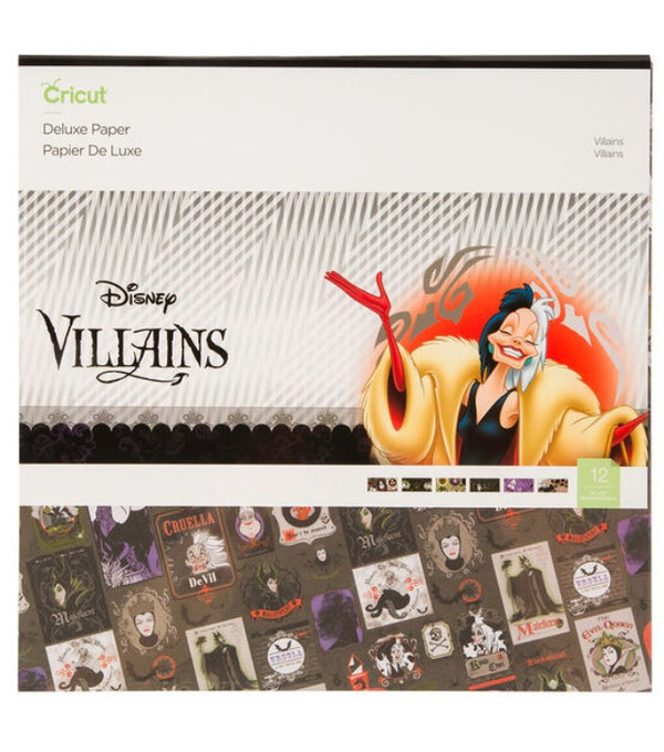 Disney Villans, Deluxe Paper from Cricut