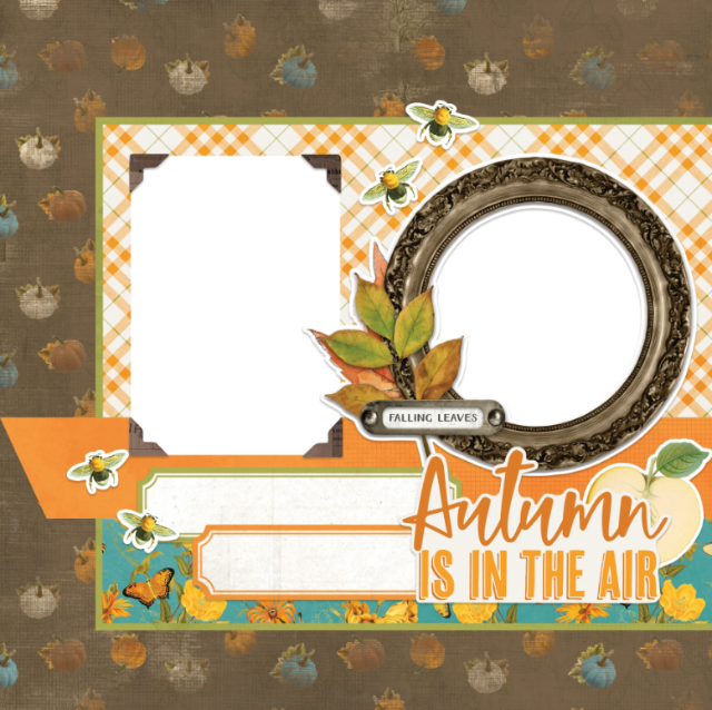 Autumn Harvest Page Kit from Simple Stories