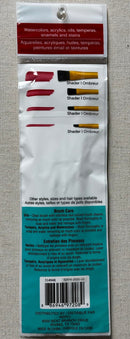 Black Taklon Paint Brushes by Craft Smart - Set of 4,