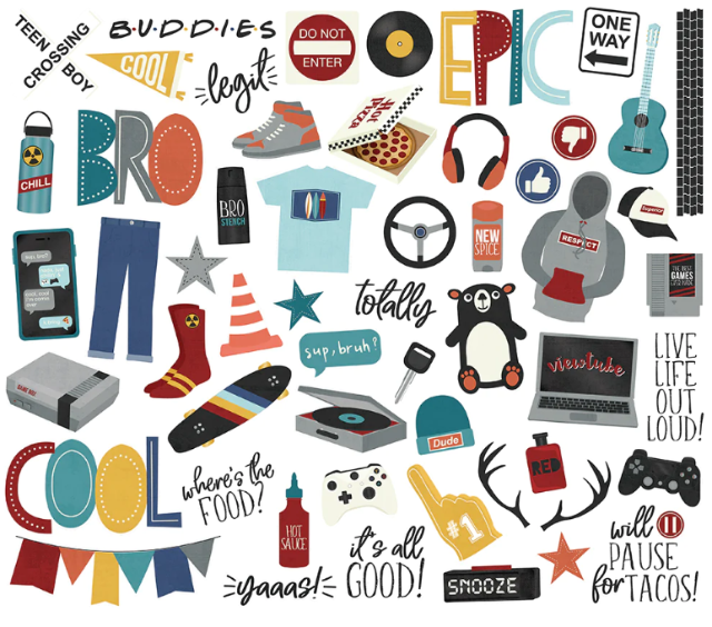 Bro & Co Collector's Essentials Kit from Simple Stories