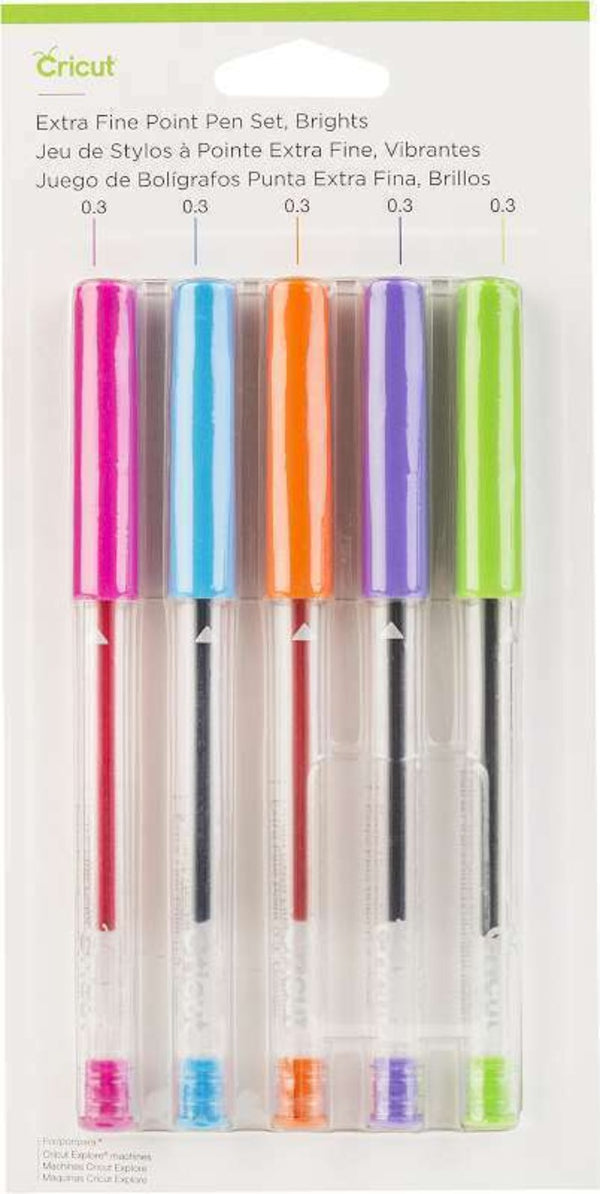 Cricut - Extra Fine Point Pen Set - Brights