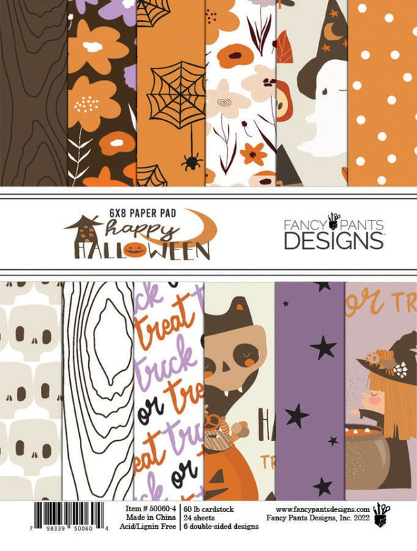 Happy Halloween Collection - 6 x 8 Paper Pad by Fancy Pants