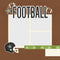 Football Page Pieces from Simple Stories