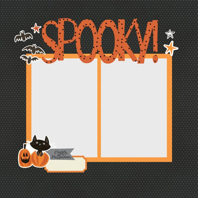 Halloween Page Pieces from Simple Stories