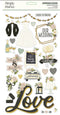 Happily Ever After Chipboard Stickers from Simple Stories