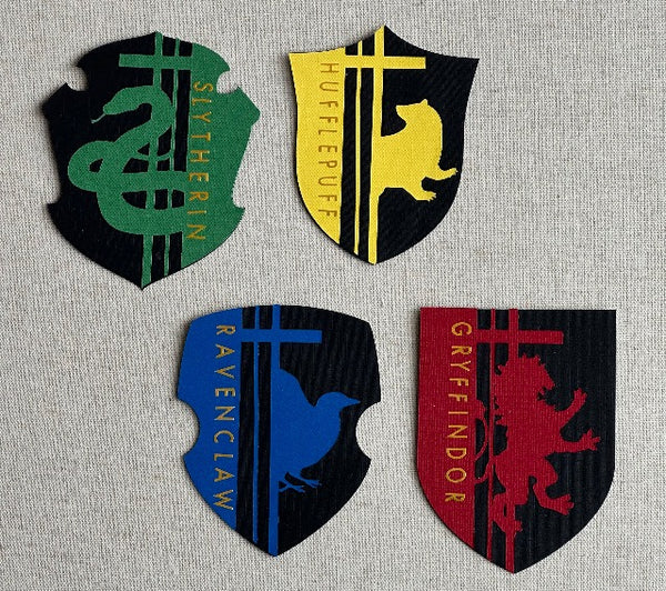 Hogwarts Houses - Set of 4 Die Cuts