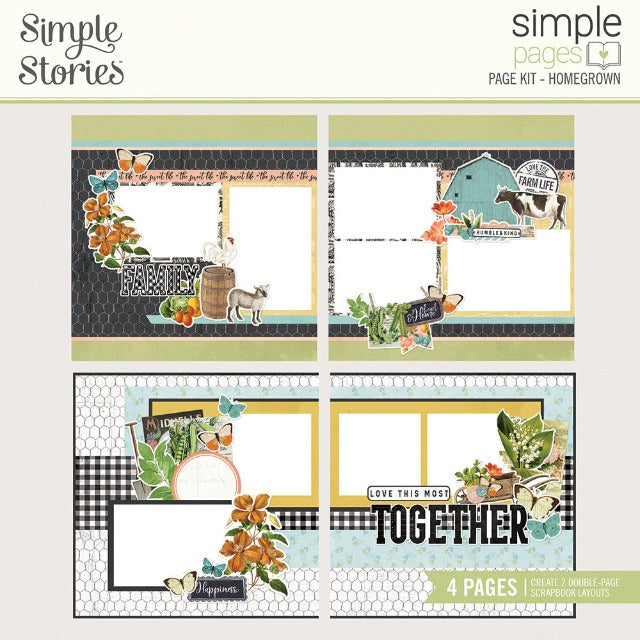 Homegrown Page Kit from Simple Stories