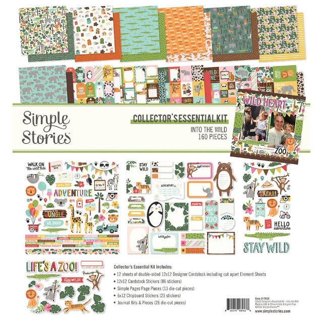 Into The Wild Collection - Collector's Essential Kit by Simple Stories