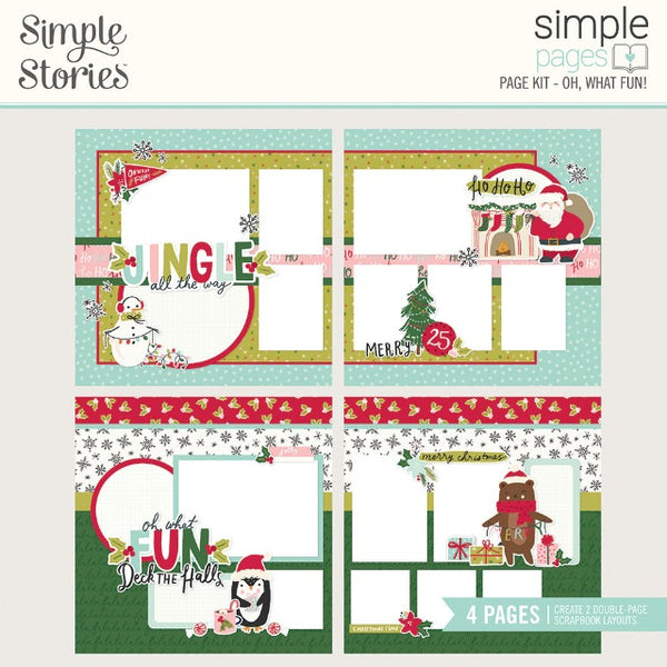 Oh, What Fun Page Kit from Simple Stories