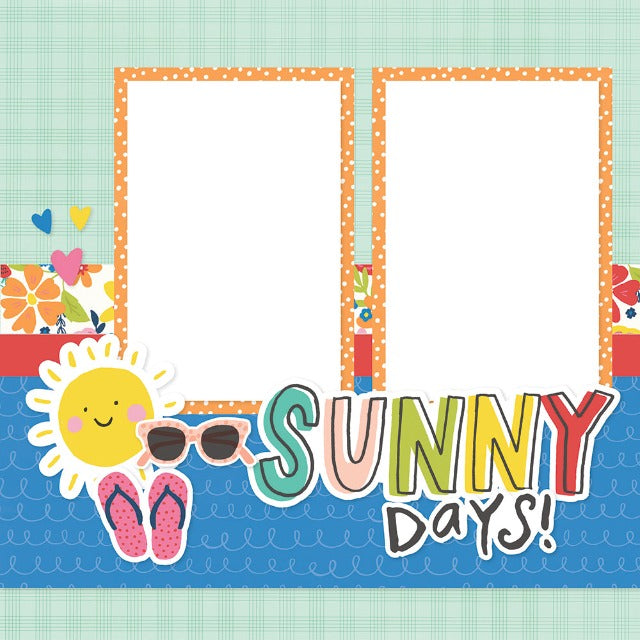 Sunny Days Page Kit from Simple Stories