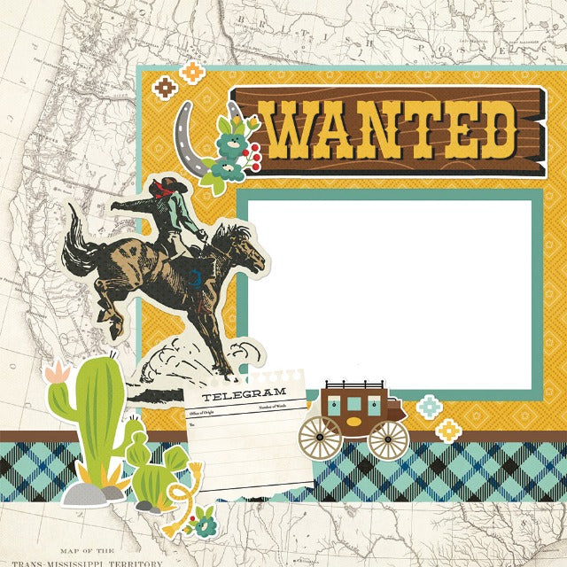 Wanted Page Kit from Simple Stories