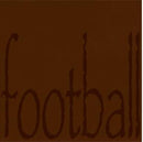 Football - Scrappin' Sports Paper 12x12