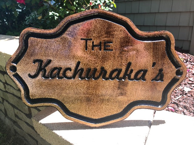 Last Name Sign, Wood Signs, Personalized Wooden Signs, Outdoor Signs