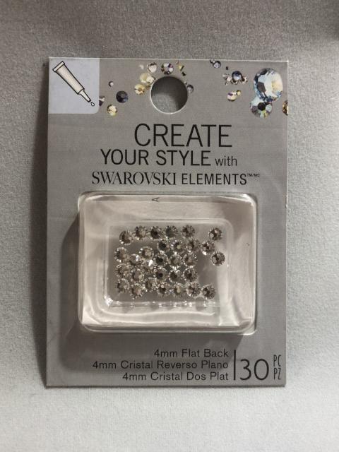 Swarovski™ Create Your Style™ Flat Back Crystals, 4mm