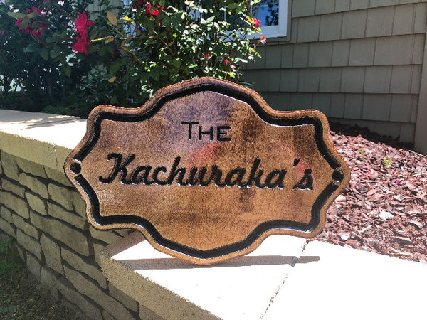 Last Name Sign, Wood Signs, Personalized Wooden Signs, Outdoor Signs