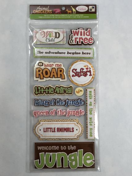 Animal Crackers - Safari Stickers