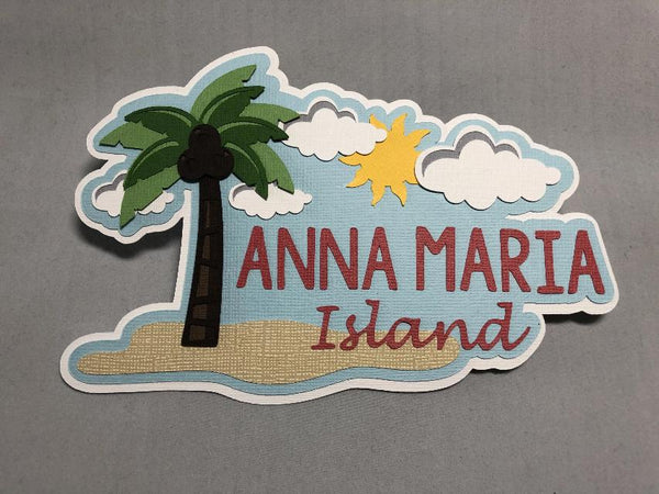 Anna Maria Island Die Cut
