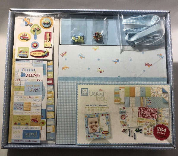 Baby Boy 8x8 Album Kit