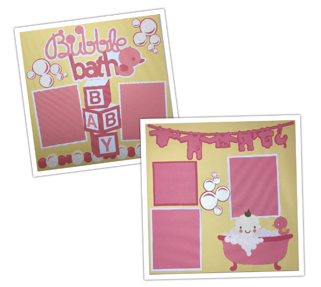 Bubble Bath - 2 Page Layout Kit