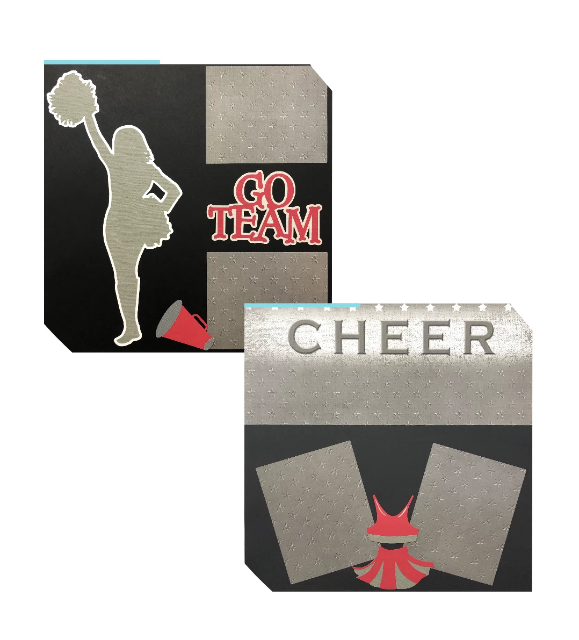 Cheerleader 2 Page Layout Kit