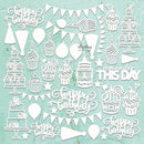 Chippies - Birthday Set by Mintay Papers