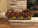 Child's Clubhouse / Playhouse / Playroom / Bedroom /Playground - Custom Birchwood Personalized Decor - Wood Sign