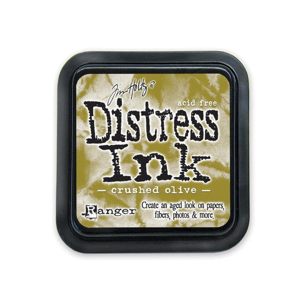Distress Ink Ink Pad by Tim Holtz - Crushed Olive