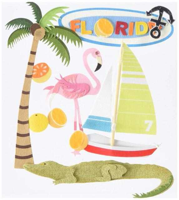Florida Stickers by Jolee's Boutique