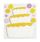Jolee's Boutique Confections Fondant Tier Cake Dimensional Sticker