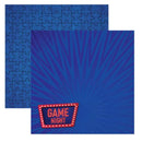 THERE'S NO PLACE LIKE HOME: GAME NIGHT 12 x 12 CARDSTOCK from Reminisce