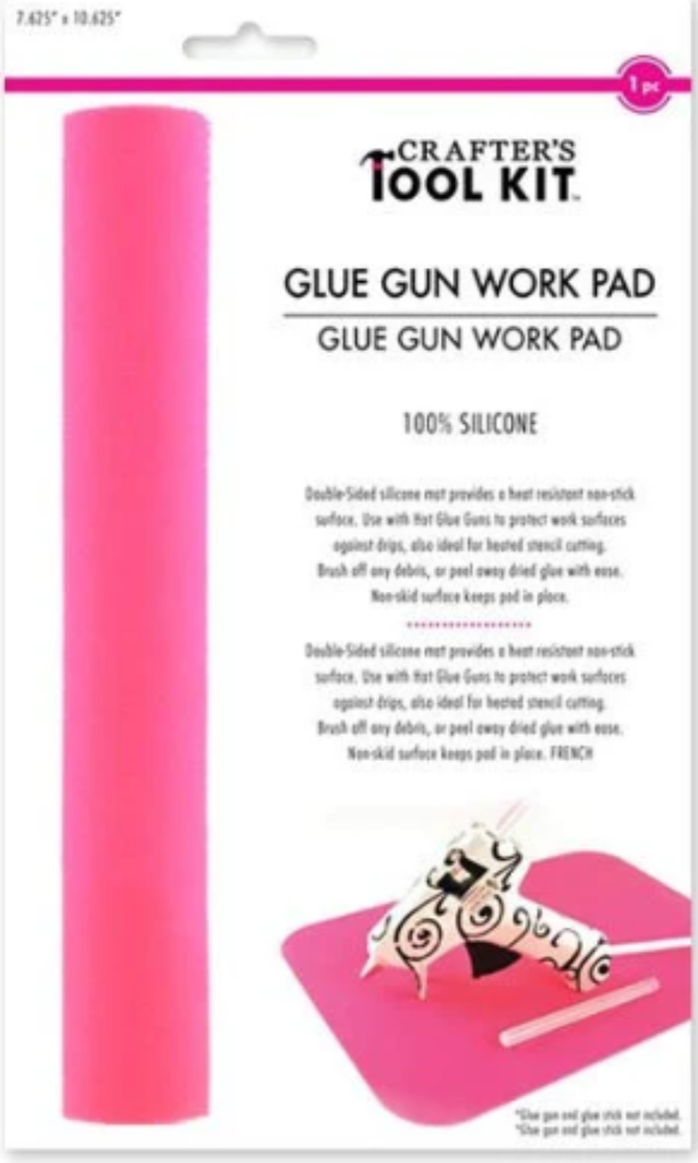 Glue Gun Work Pad, 8"X 8" - Multi Craft.