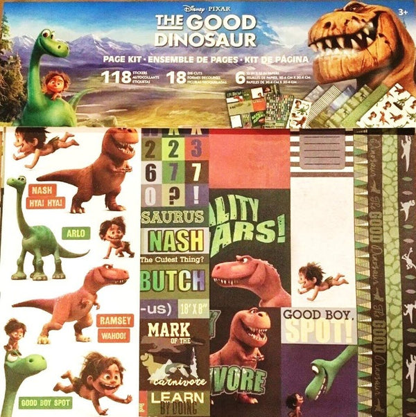 EK Success The Good Dinosaur 12 x 12 Page Kit