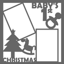 Baby's First Christmas - 12 x 12 Overlay