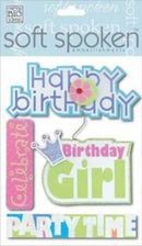Happy Birthday - Birthday Girl Stickers by Me&My Big Ideas