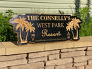Backyard Sign | Backyard Pool Sign |Engraved Bar & Grill Sign | Personalized Outdoor Sign | Custom Plaque |