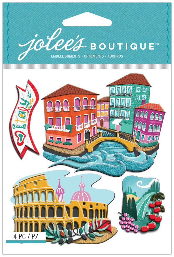 Italy Stickers by Jolee's Boutique