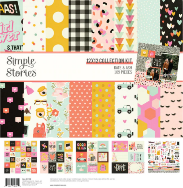 Kate and Ash Collection Kit by Simple Stories