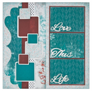 Love This Life - (2) 12" x 12" Page Layouts by Quick Quotes