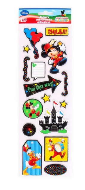 Mickey Mouse Club House Stickers by SandyLion