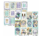 Lavender Farm 12 x 12 Scrapbooking Paper Set by Mintay