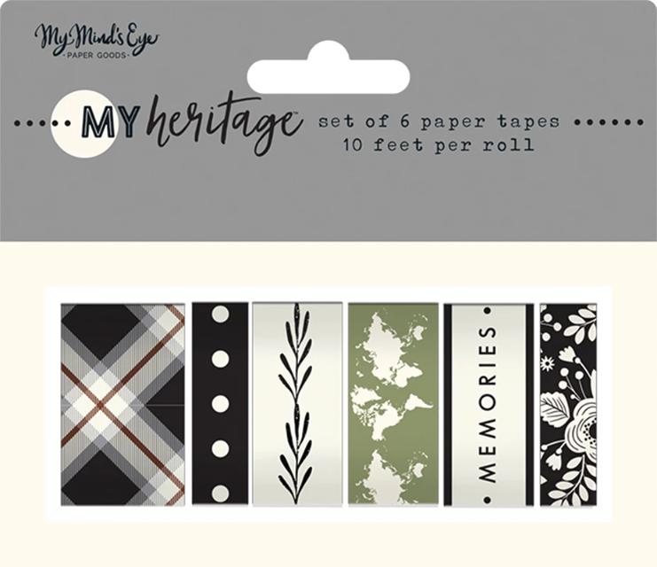 My Minds Eye - My Heritage Collection - Washi Tape