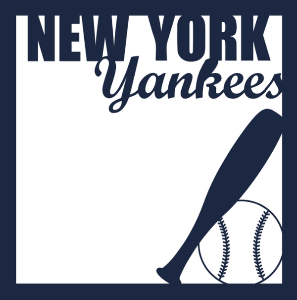 New York Yankees - 12 x 12 Overlays