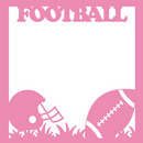 Football - 12 x 12 Overlay