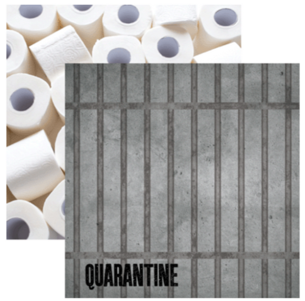 THERE'S NO PLACE LIKE HOME: QUARANTINE 12 x 12 CARDSTOCK from Reminisce
