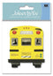 School Bus Sticker Embellishment by Jolee's by You