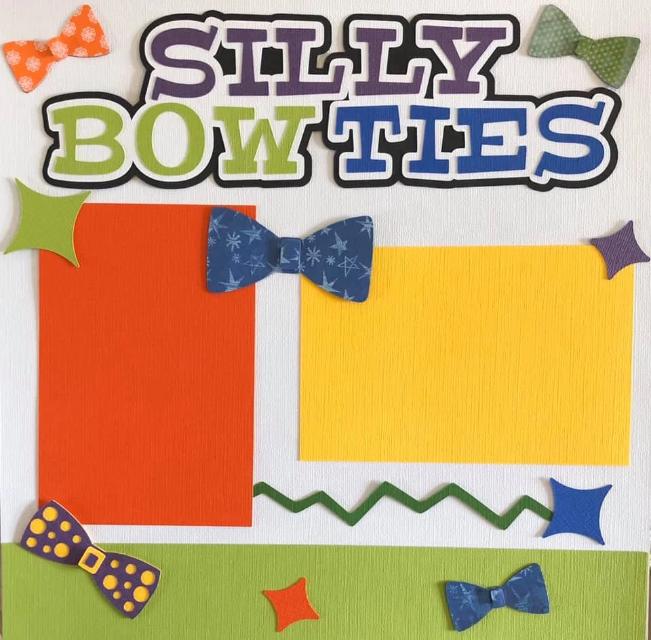 Silly Bow Tie - 2 Page Layout