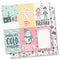 Simple Stories - Freezin' Season Collection - 12 x 12 Double Sided Paper - 4 x 6 Vertical Elements