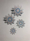 Glitter Snowflakes (Set of 4) - Die Cuts